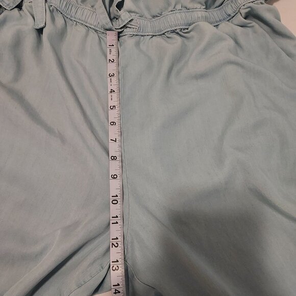 Loft Outlet XL Chambray Wide Leg Jumpsuit - Picture 2 of 11